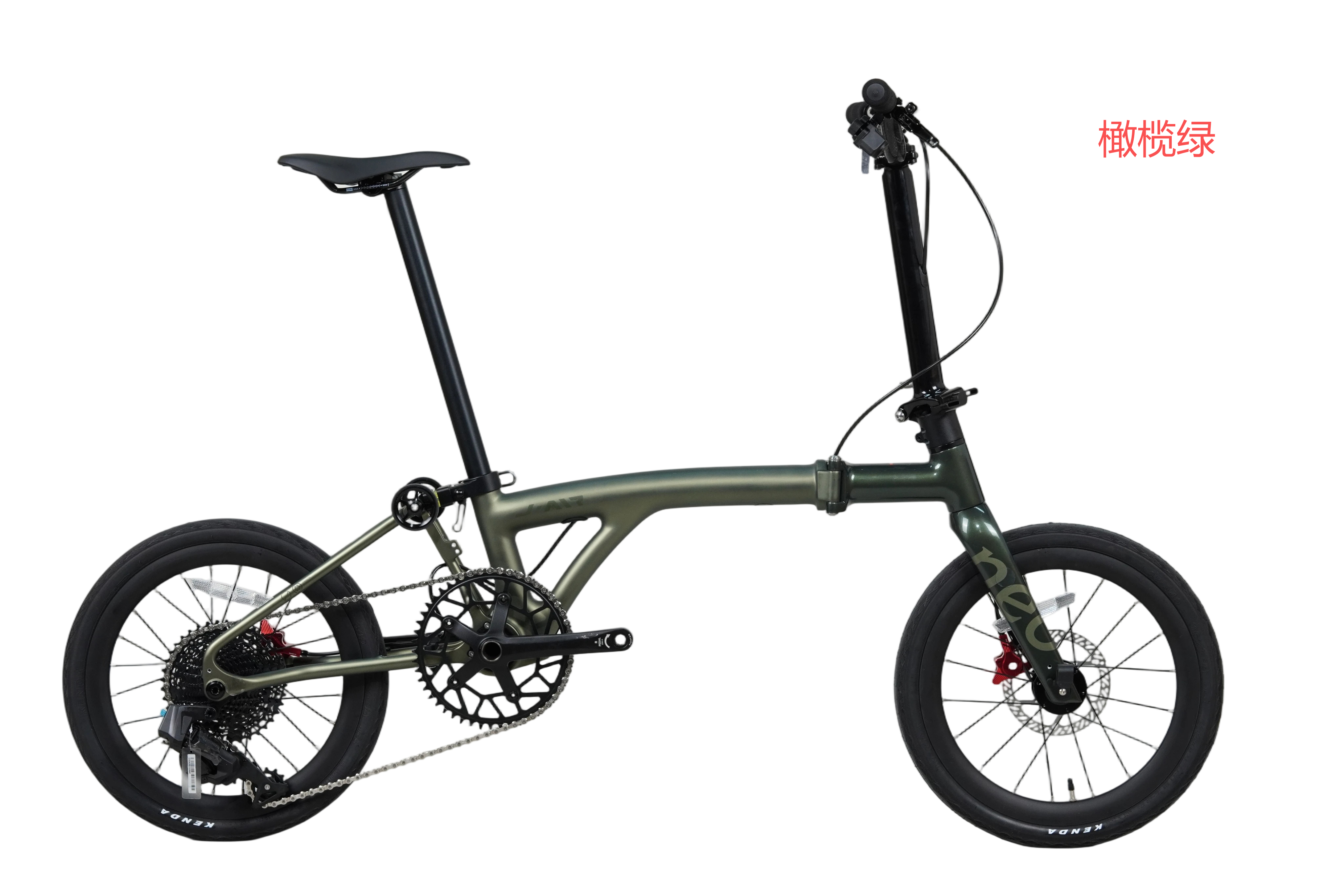 JAVA NEO 16インチ　349　折りたたみ 自転車 BROMPTON NEO-349 CB-创新维自行车